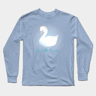 My little princess swan blue Long Sleeve T-Shirt